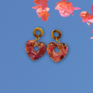 Pendientes Buganvilla