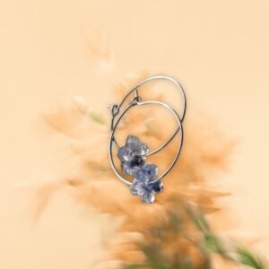 Pendientes Jazmín Azul