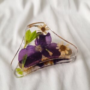 Pinza para el pelo | Violetas