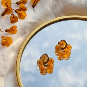 Pendientes Tipuana | Modelo flor