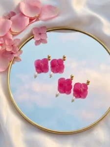 Pendientes Hortensia