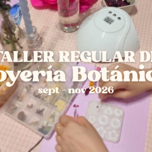 Taller regular de Joyería Botánica | Septiembre - Noviembre