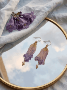 Pendientes Jacarandá