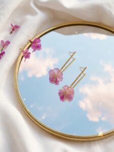 Pendientes flor de Almendro