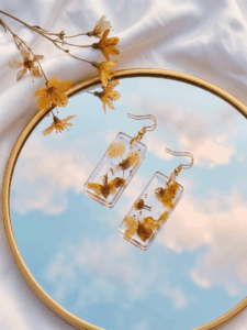 Pendientes Forsythia