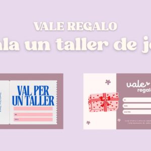 Regala un taller de joyas | Vale regalo